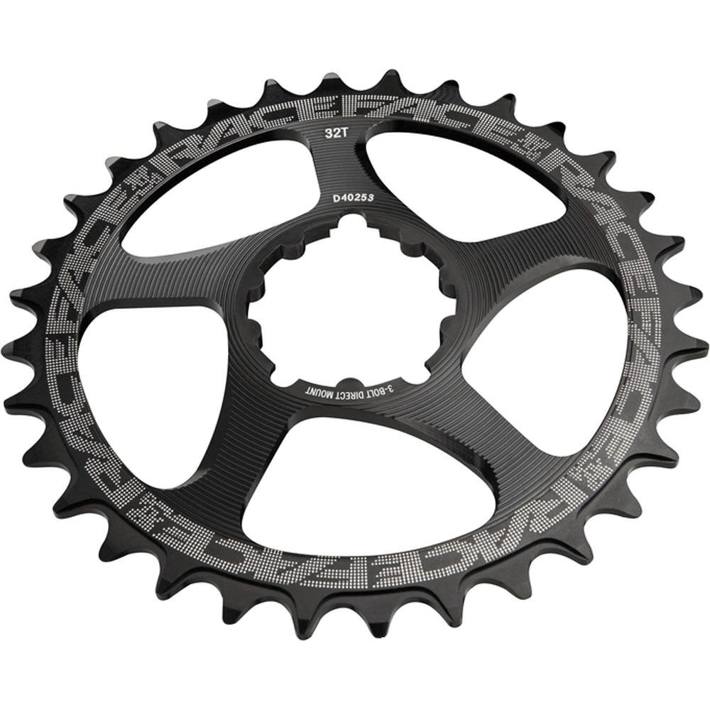 Race Face platos mtb Plato 3 Bolt DM (SRAM) 9-12s (36T) vista frontal