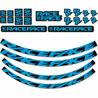 Race Face varios ciclismo kit adhesivos ruedas MEDIUM vista frontal