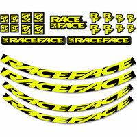 Race Face varios ciclismo kit adhesivos ruedas MEDIUM vista frontal