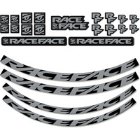 Race Face varios ciclismo kit adhesivos ruedas SMALL vista frontal