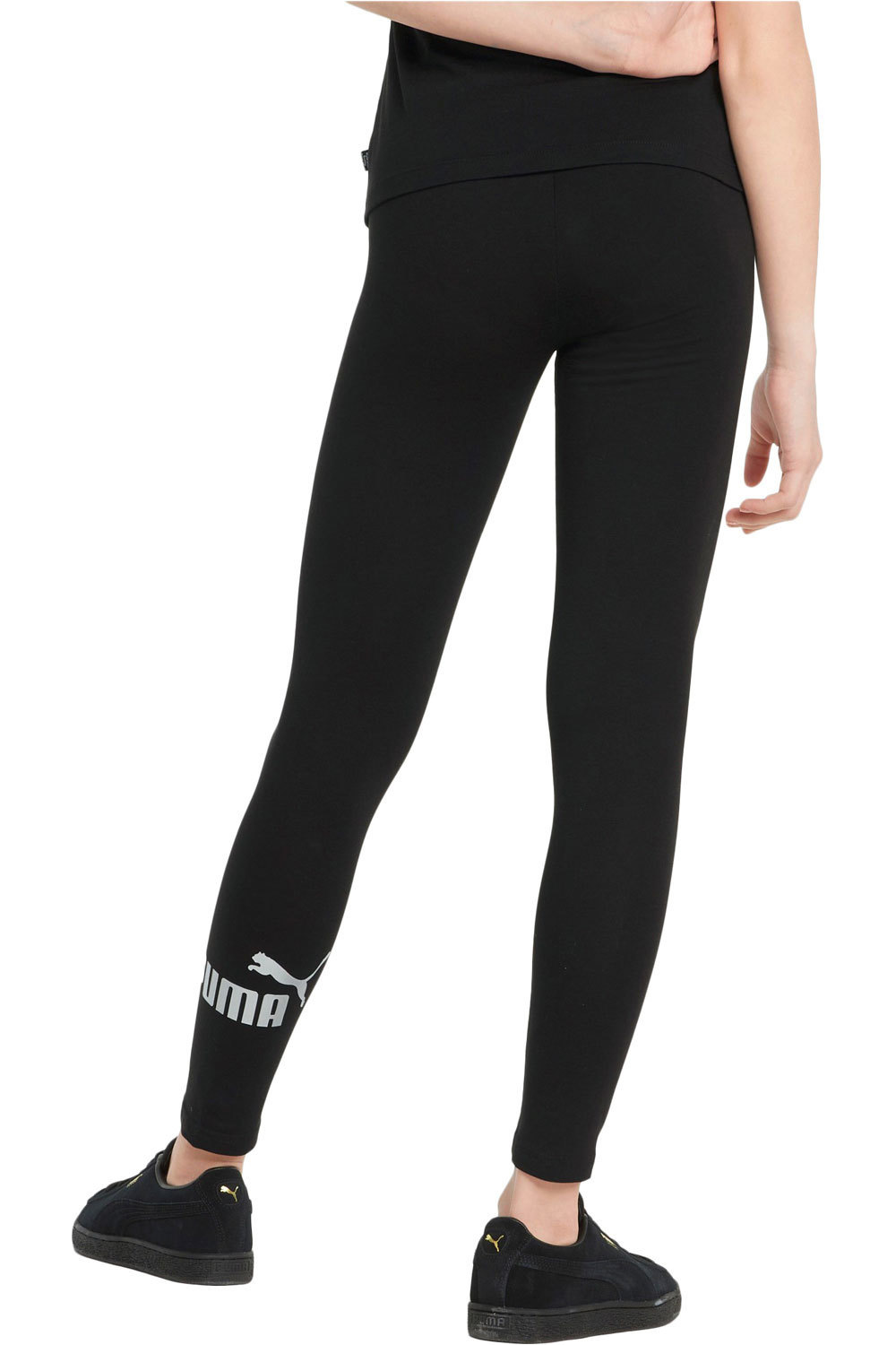 Puma malla larga niña X_ESS+ LOGO LEGGINGS vista trasera