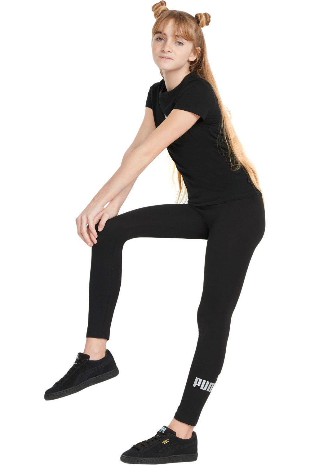 Puma malla larga niña X_ESS+ LOGO LEGGINGS 03