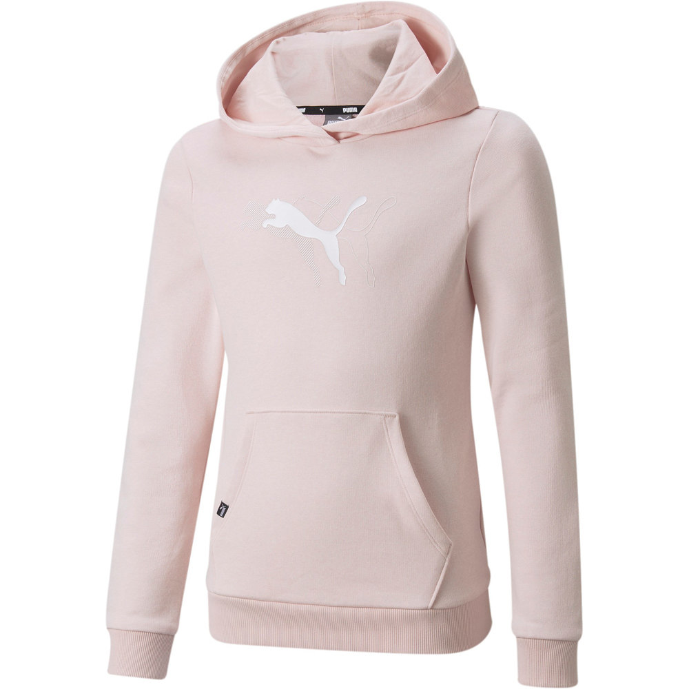 Puma sudadera niña POWER COLORBLOC vista frontal