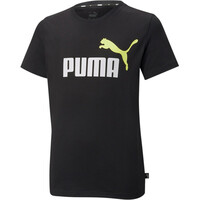 Puma camiseta manga corta niño X_ESS+ 2 COL LOGO TEE vista frontal