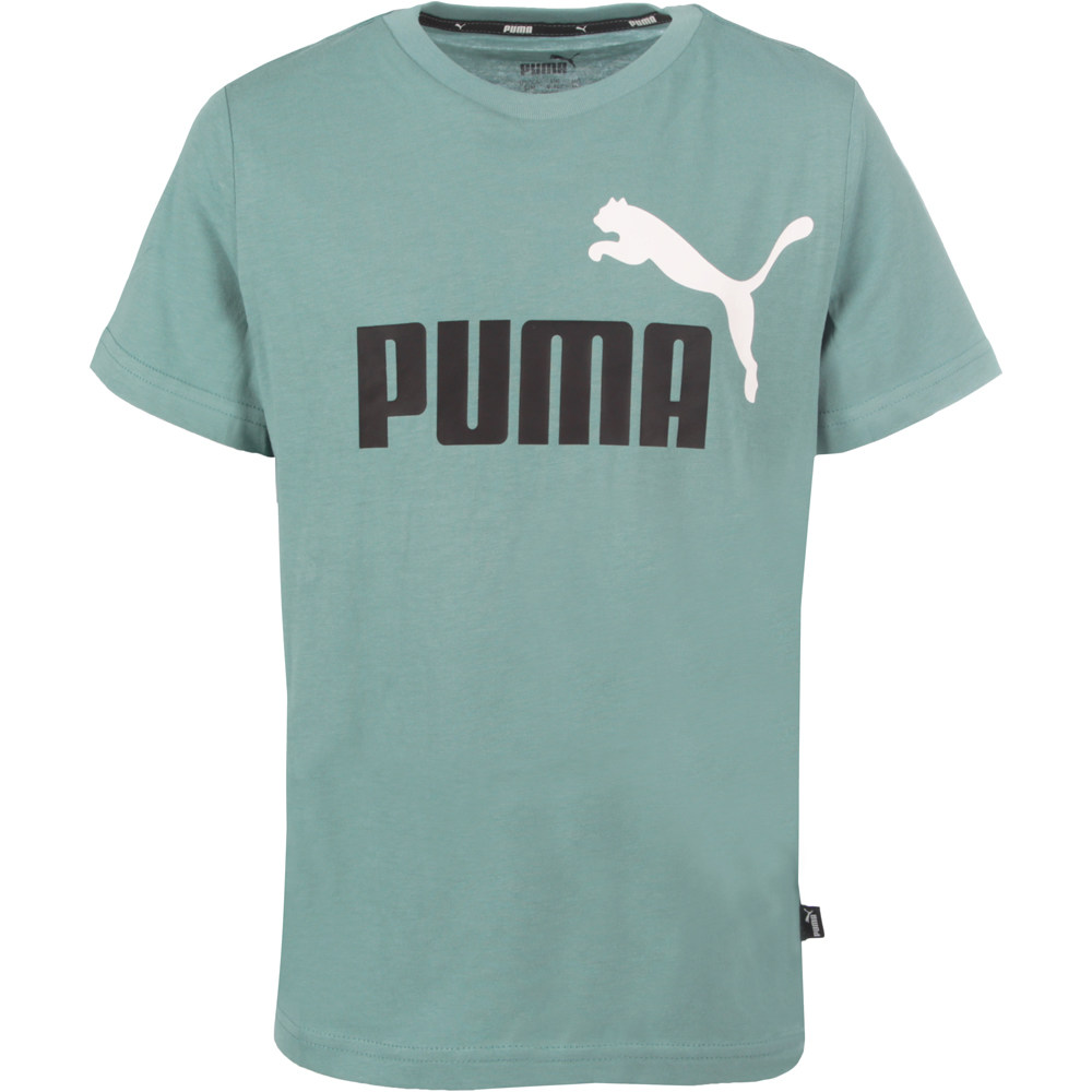 Puma camiseta manga corta niño X_ESS+ 2 COL LOGO TEE vista frontal
