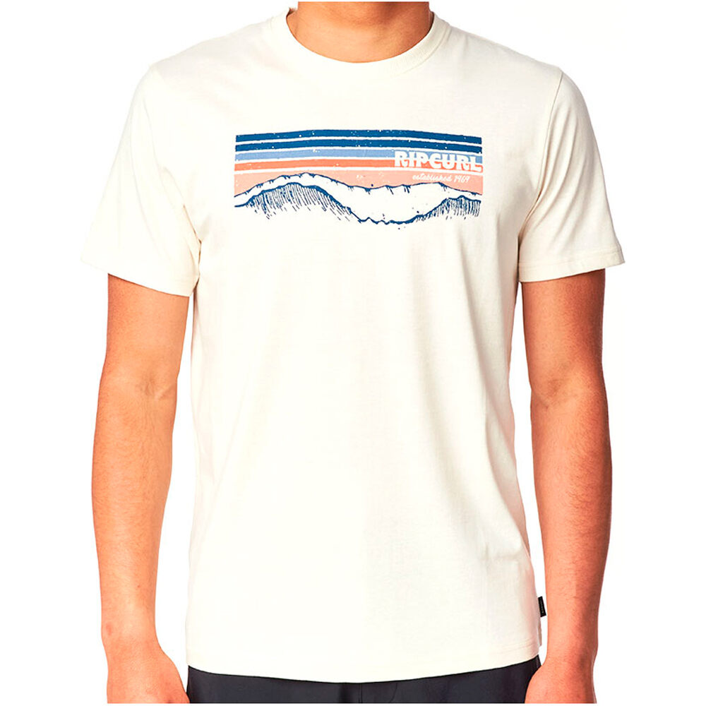 Rip Curl camiseta manga corta hombre STRIPED TEE vista frontal