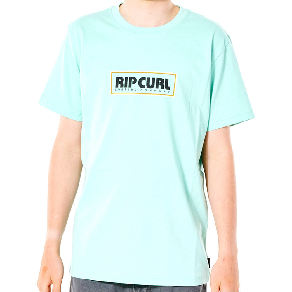 Rip Curl camiseta manga corta niño BIG MUMMA ICON TEE - BOY vista frontal