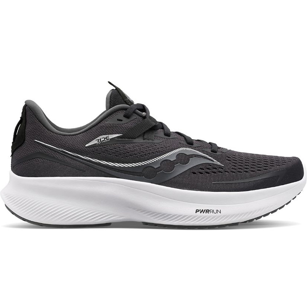 Saucony zapatilla running hombre RIDE 15 lateral exterior