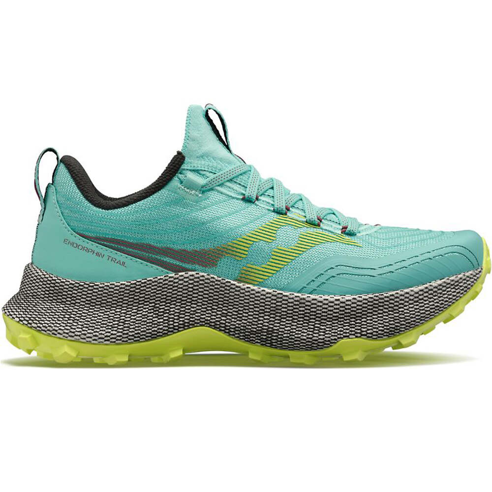 Saucony zapatillas trail mujer ENDORPHIN TRAIL lateral exterior