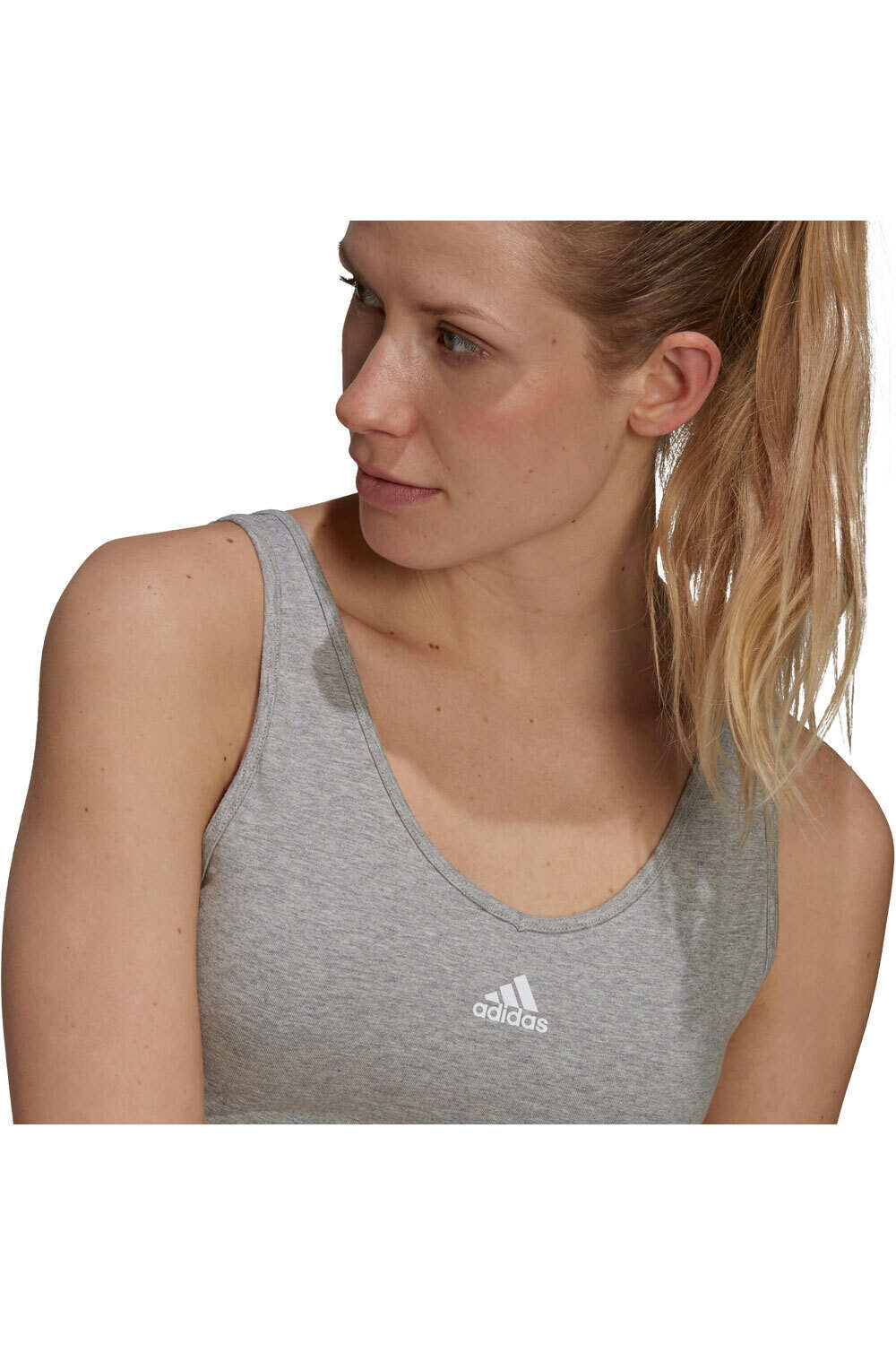 adidas camiseta tirantes mujer W 3S CRO vista detalle