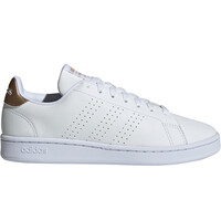 adidas zapatilla moda mujer Advantage lateral exterior