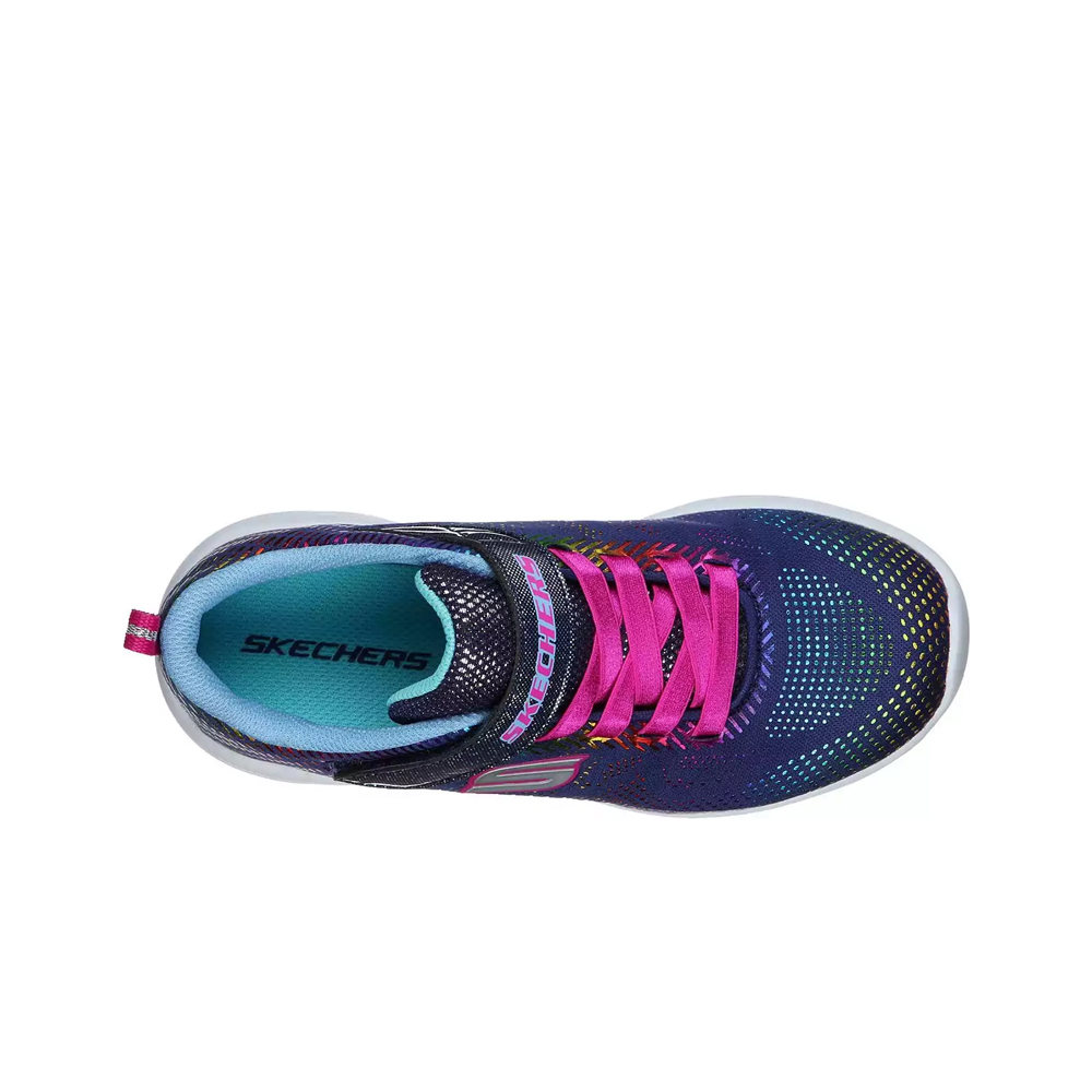 Skechers zapatilla moda niño GO RUN 600 - SHIMMER SPEEDER vista trasera