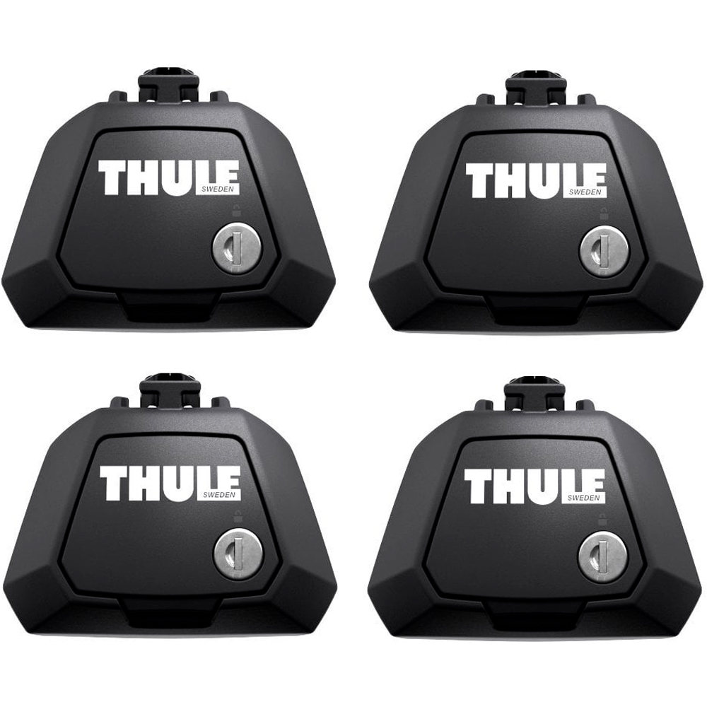 Thule accesorios portabicicletas PIES THULE EVO RAISED RAIL 4 UNIDADES vista frontal