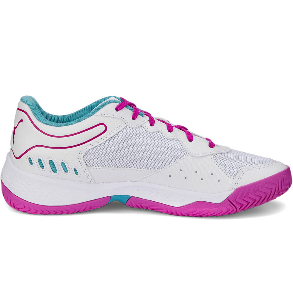 Puma Zapatillas Padel Mujer SOLARSMASH RCT BLMO lateral interior