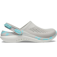 Crocs zueco mujer LiteRide 360 Marbled Clog lateral exterior