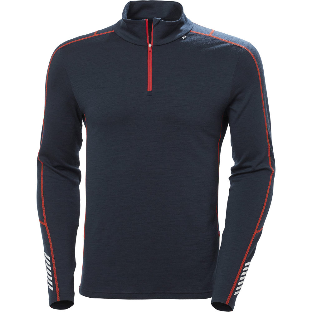 Helly Hansen camiseta térmica manga larga hombre LIFA MERINO LWEIGHT 1/2 ZIP 04