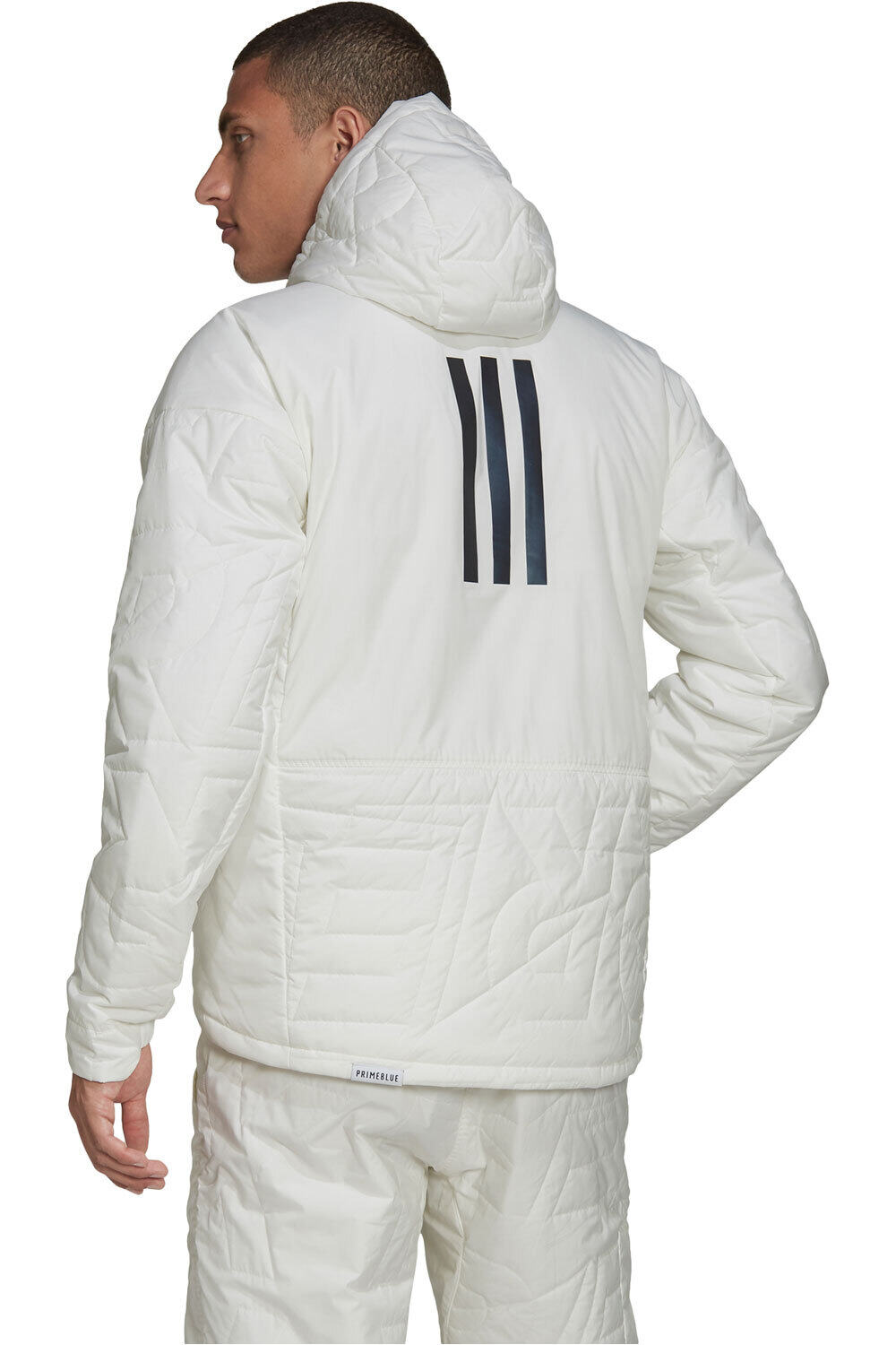 adidas chaqueta outdoor hombre Terrex MYSHELTER PrimaLoft acolchada con capucha vista trasera