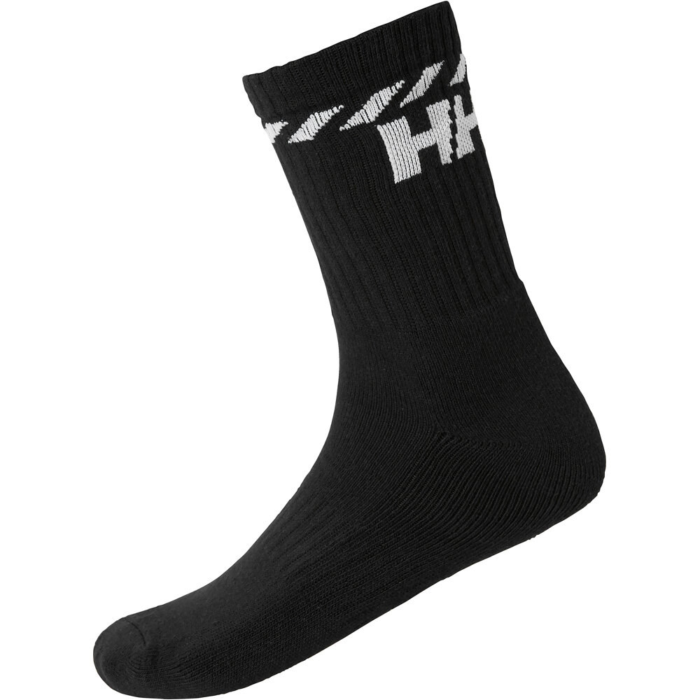 Cotton sport 3p calcetines montaña Negro (36-38)