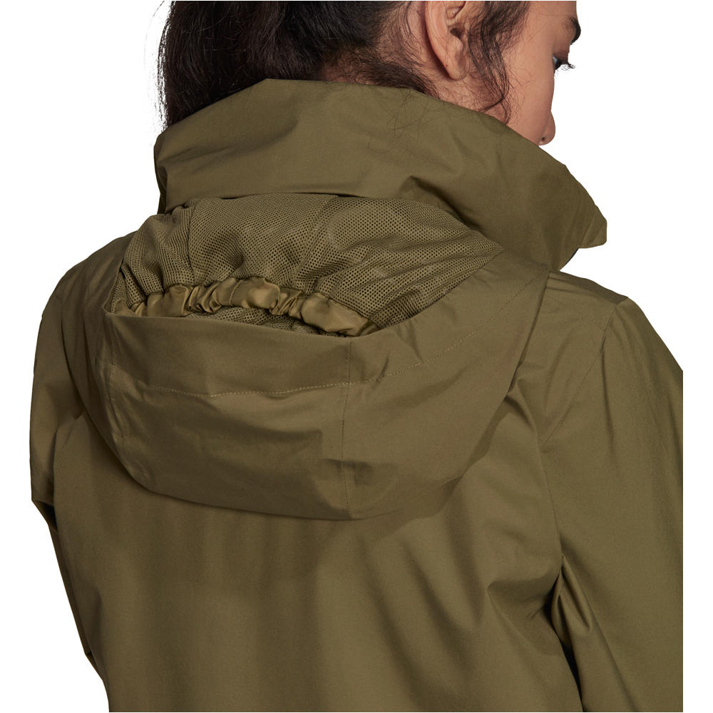 adidas chaqueta impermeable mujer Terrex Multi RAIN.RDY Primegreen Two-Layer impermeable 04