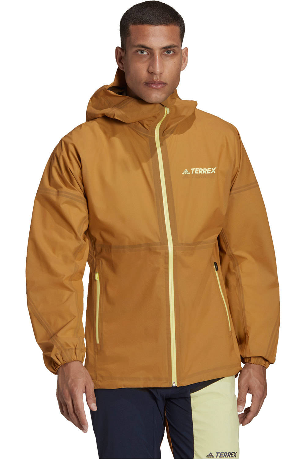 Adidas terrex agravic 3l chaqueta impermeable hombre