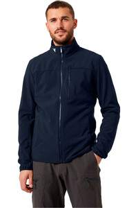 Helly Hansen chaqueta softshell hombre CREW SOFTSHELL JACKET 2.0 vista frontal