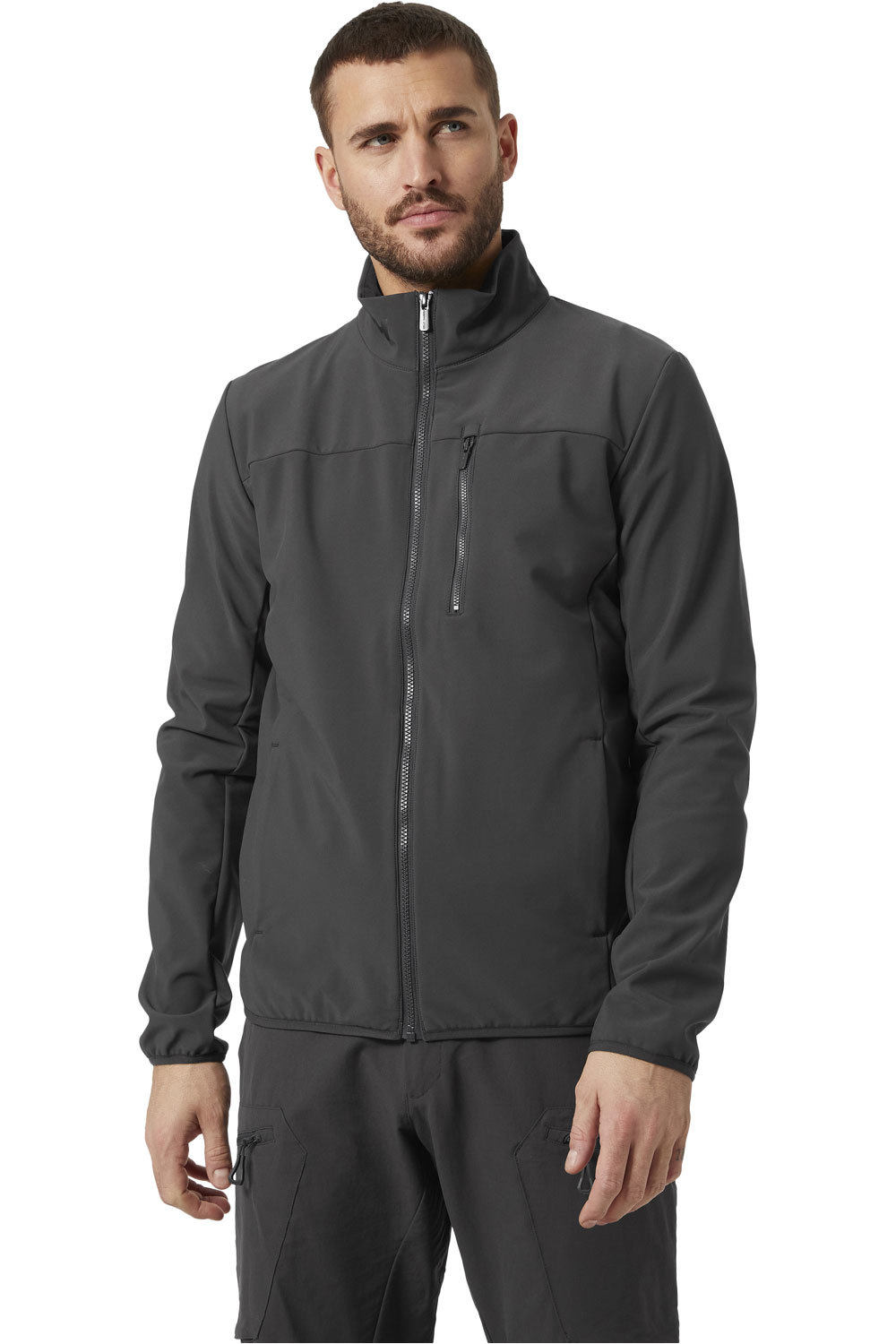 Crew shoftshell 20 chaqueta softshell hombre Gris (L)