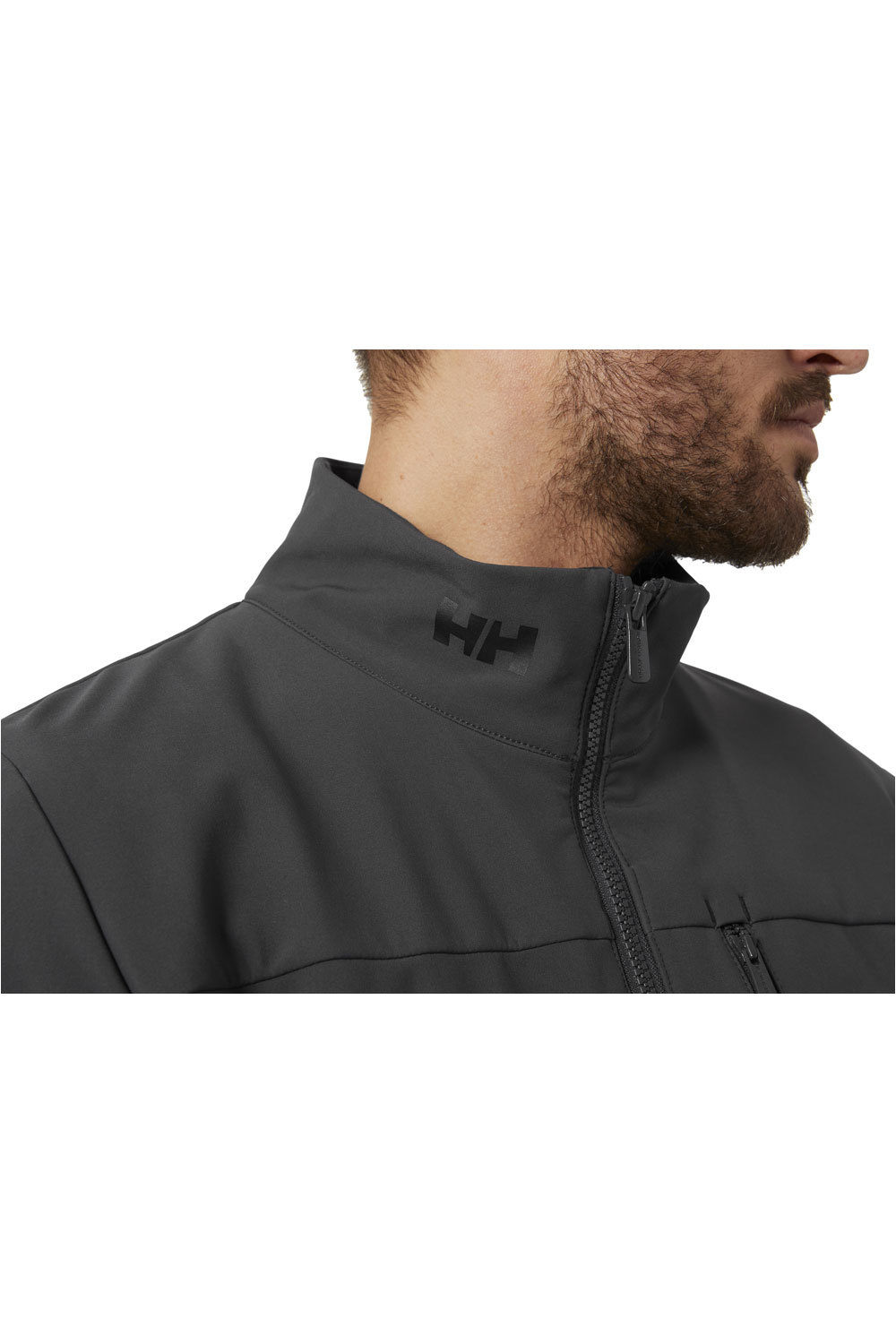 Helly Hansen chaqueta softshell hombre CREW SOFTSHELL JACKET 2.0 vista detalle