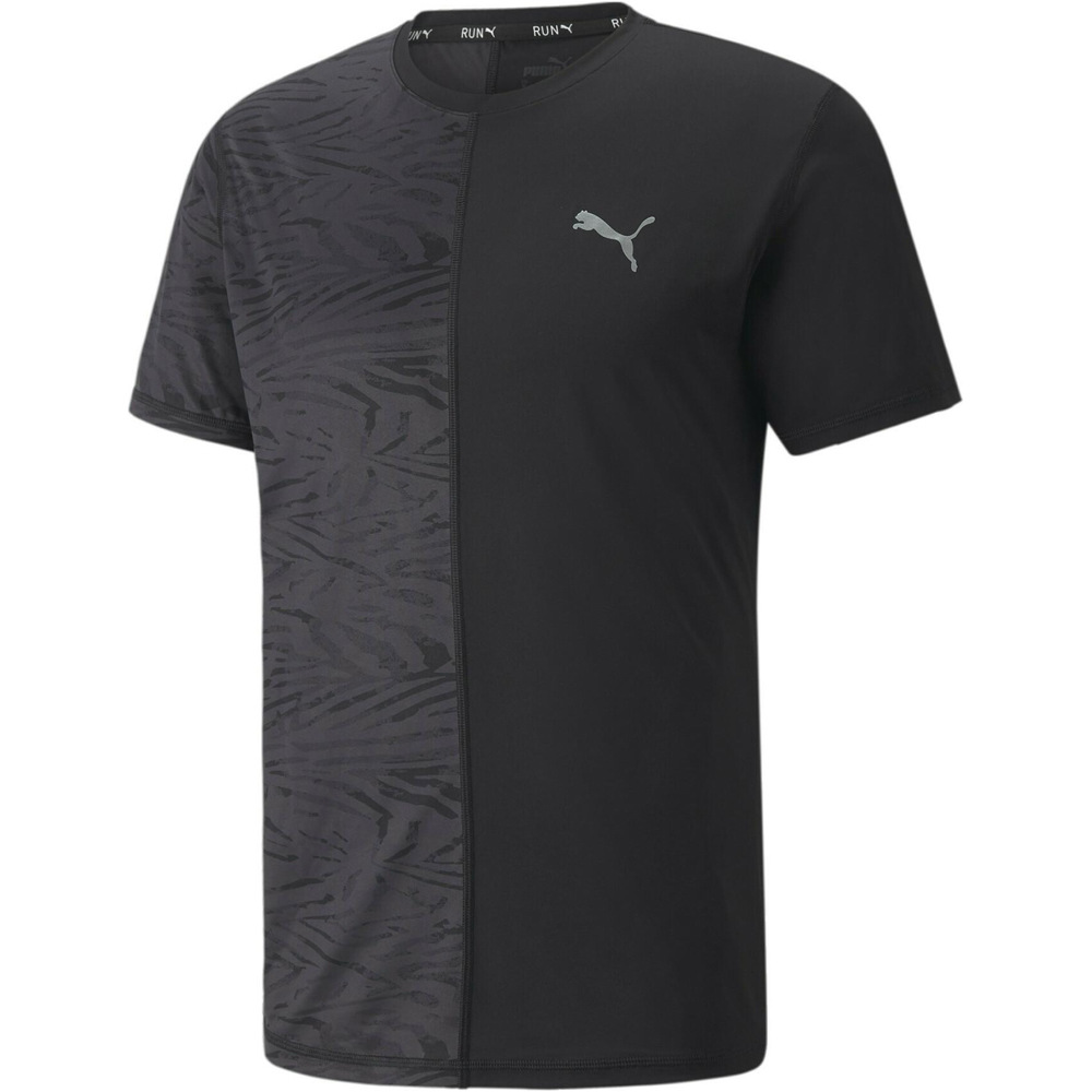 Puma camiseta técnica manga corta hombre RUN Graphic SS Tee M vista frontal