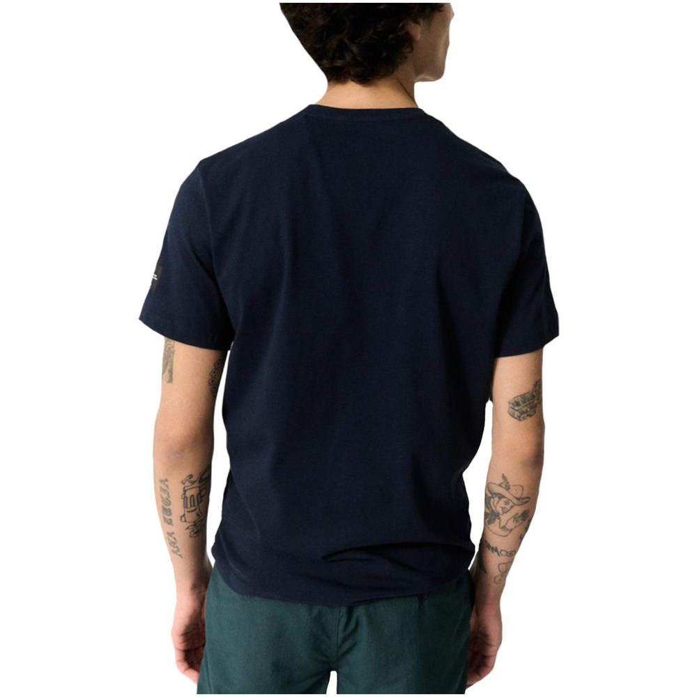 Ecoalf camiseta manga corta hombre GREAT BALF WASHED T-SHIRT MAN vista trasera