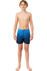 Rip Curl bañador playa niño LAZE FADE VOLLEY vista frontal