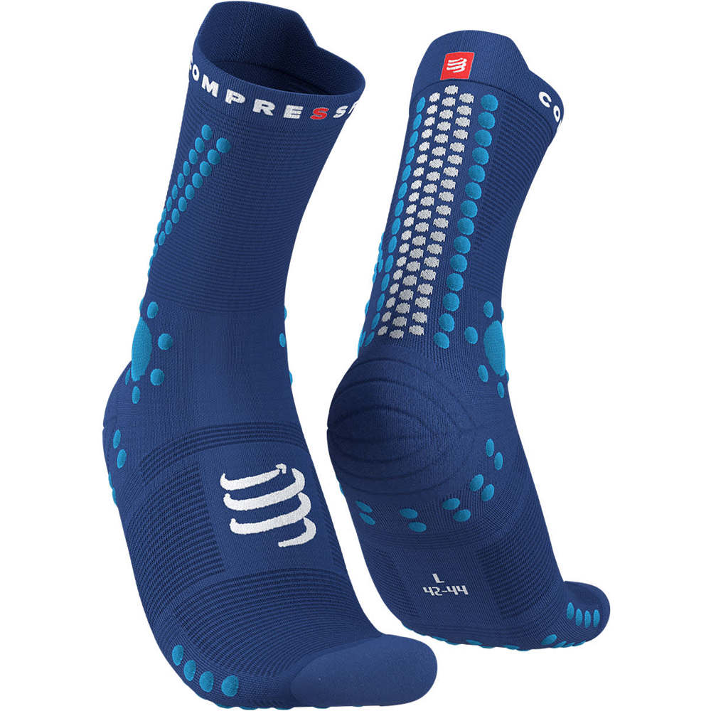 Compressport calcetines running PRO RACING SOCKS V4.0 TRAIL vista frontal