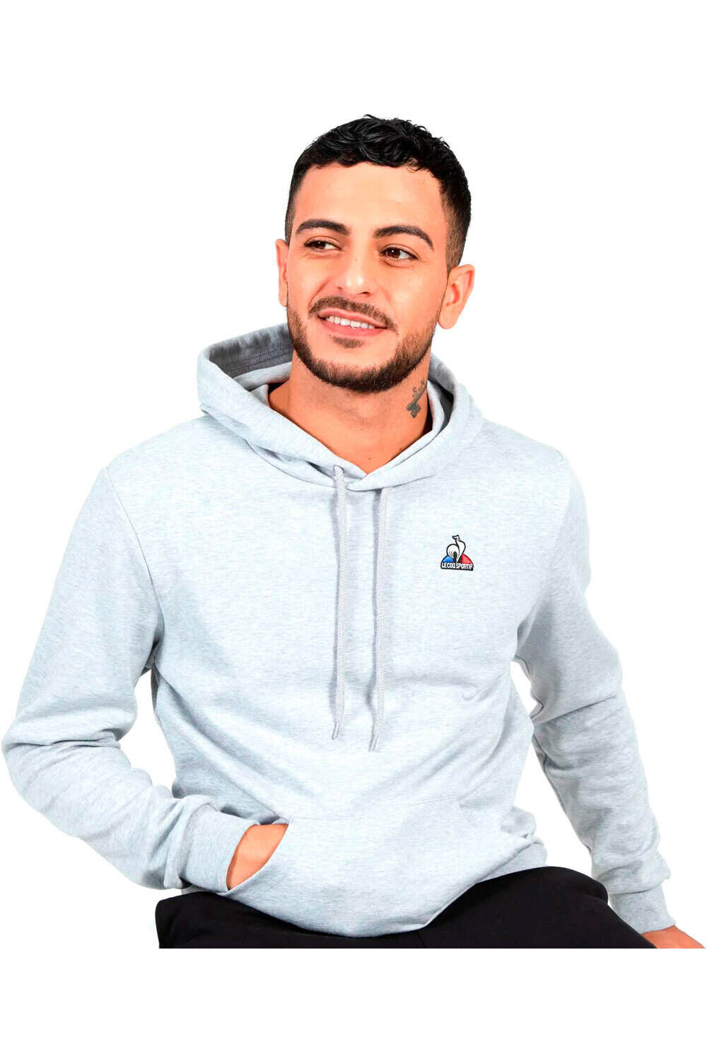 Le Coq Sportif sudadera hombre ESS Hoody N1 M vista frontal