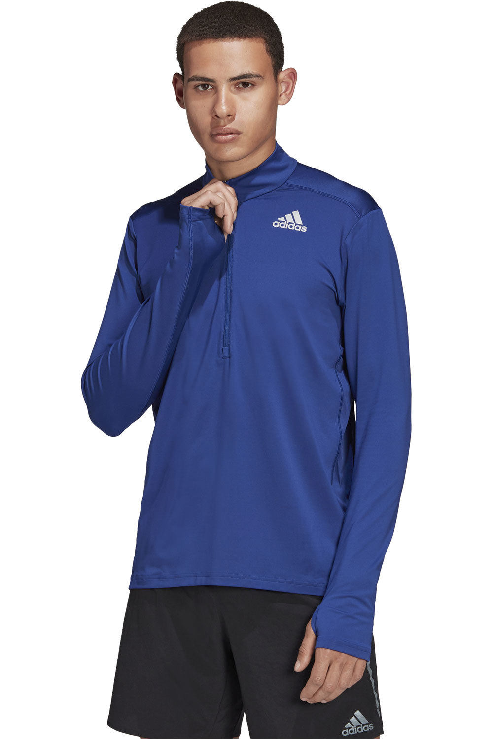 adidas camiseta técnica manga larga hombre OTR 1/2 ZIP M vista frontal