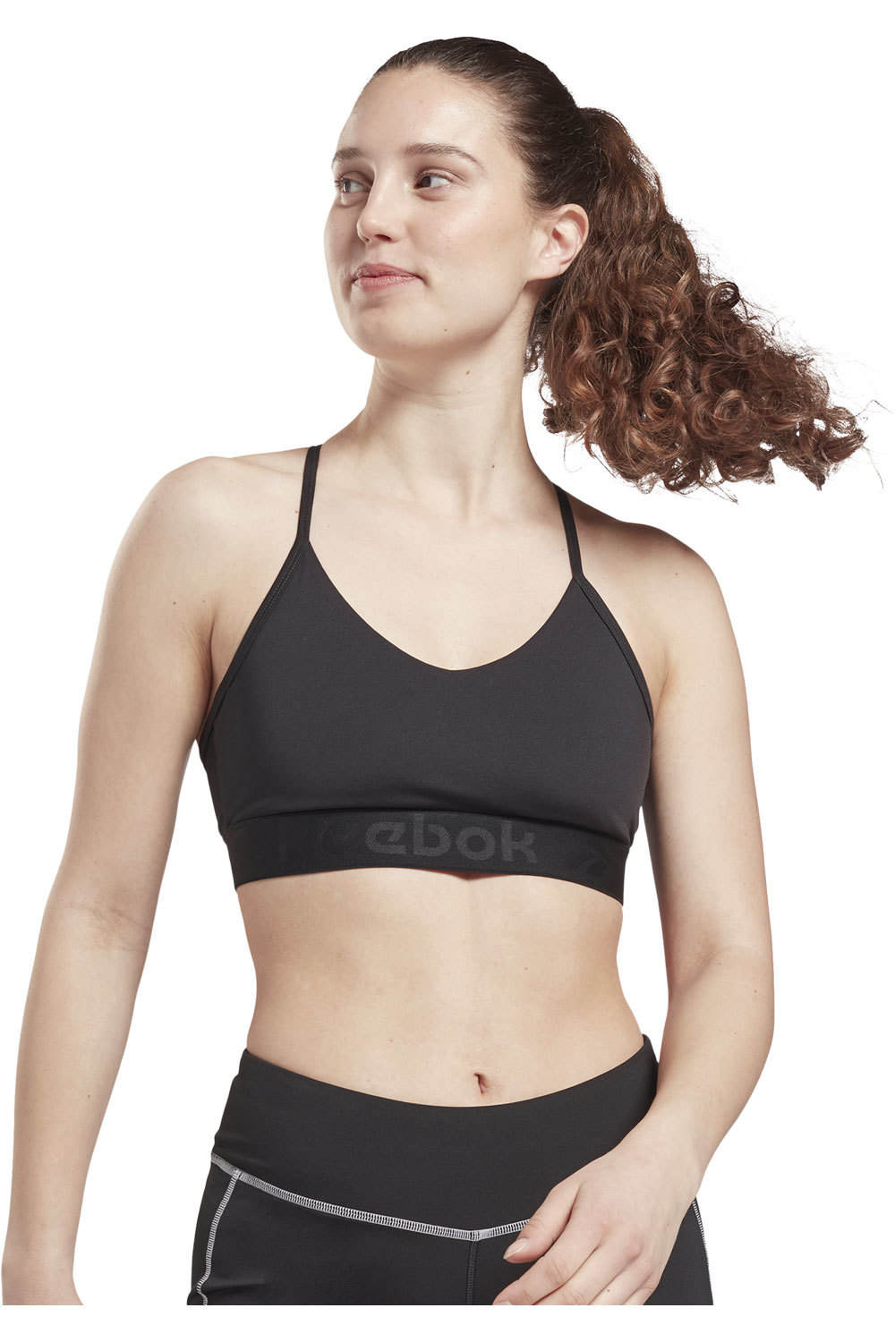 Reebok sujetadores deportivos WOR COMM STRAPPY BACK BRA vista frontal