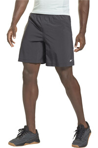 Reebok pantalón corto fitness hombre AUSTIN SHORT - SOLID vista frontal