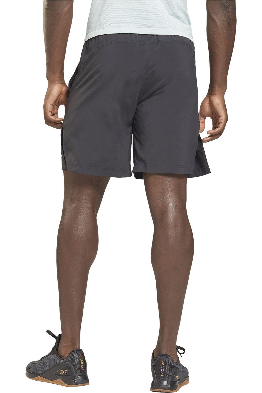 Reebok pantalón corto fitness hombre AUSTIN SHORT - SOLID vista trasera