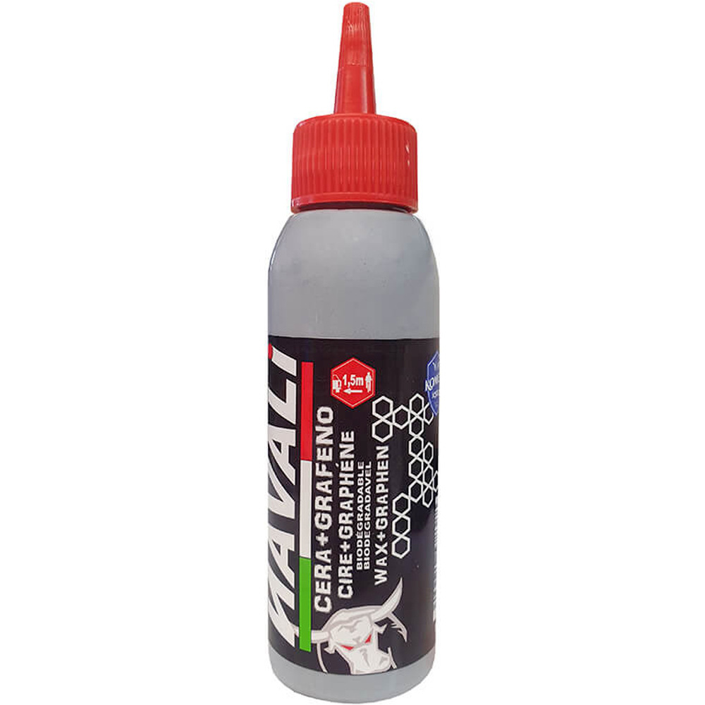 Navali aceites y lubricante bicicleta BOTE CERA LUBRICAN. NAVALI GRAFENO 100ml vista frontal