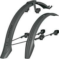 Sks guardabarros bicicleta JGO. DE GUARDABARROS SKS VELOFLEXX 55 28 vista frontal