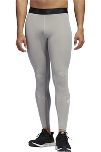 adidas mallas largas fitness hombre TF LONG TIGHT vista frontal