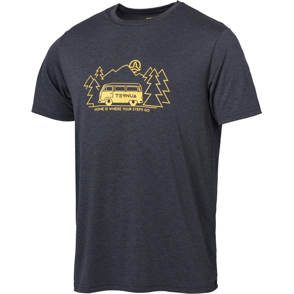 Ternua camiseta montaña manga corta hombre CAMISETA LOGNA M vista frontal