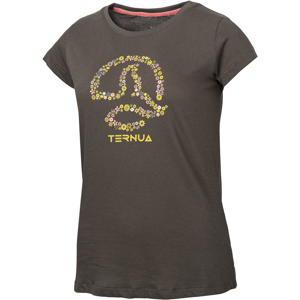 Ternua camiseta montaña manga corta mujer CAMISETA LUTNI vista frontal