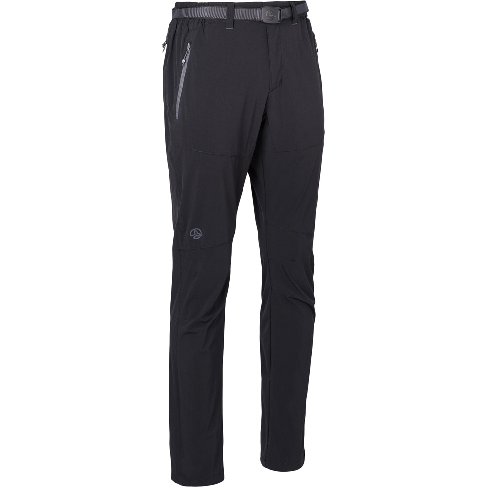 Friz pantalón montaña hombre Negro (M)