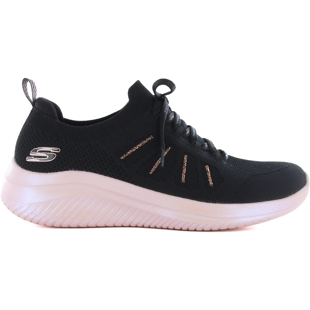 Skechers zapatillas fitness mujer ULTRA FLEX 3.0-GLOWING SKY lateral exterior