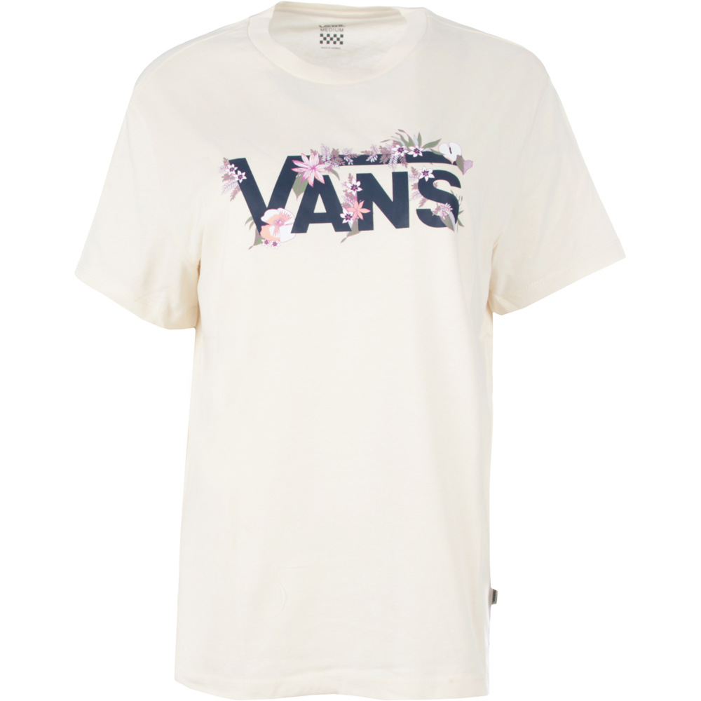 Vans camiseta manga corta mujer WM DROP V FLORAL BF vista frontal