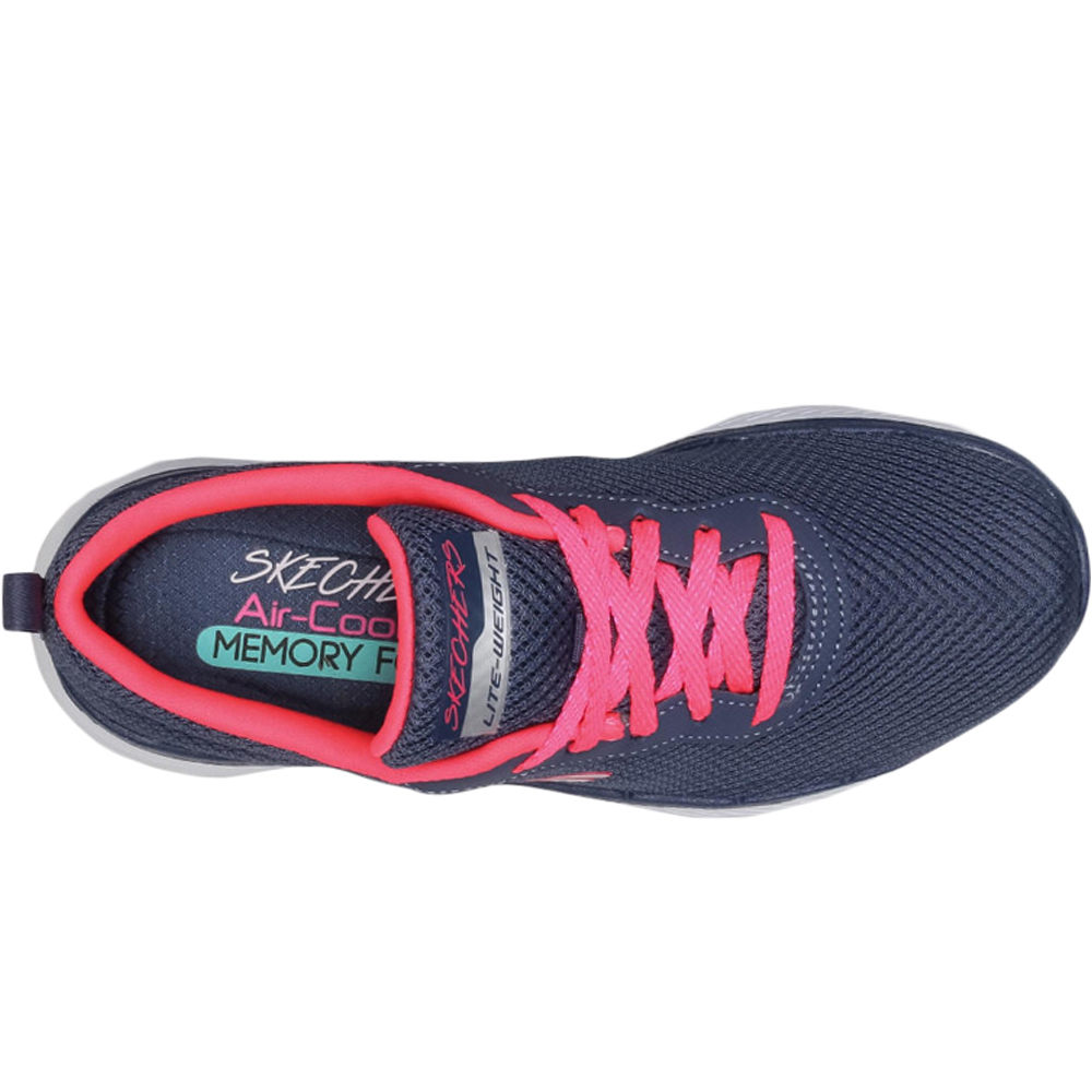 Skechers zapatillas fitness mujer FLEX APPEAL 3.0-FIRST INSIGHT vista trasera