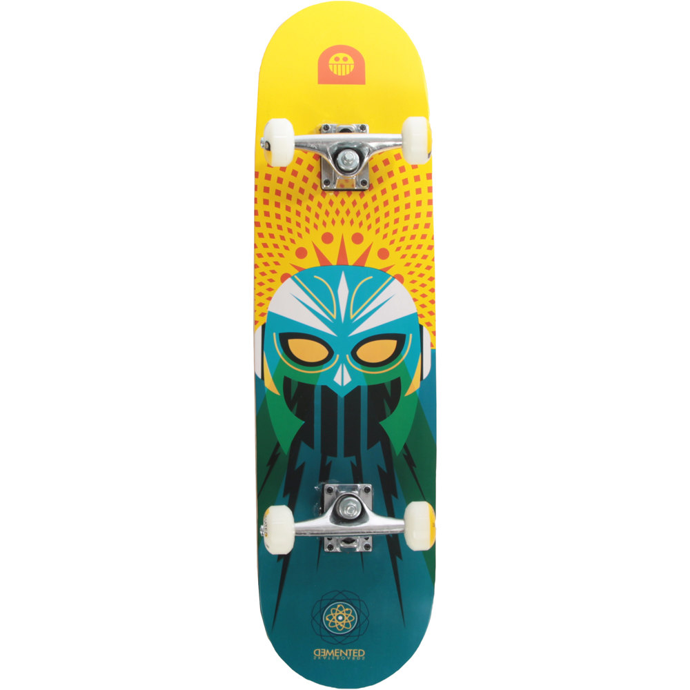 Demented skate SUPERLUCHA vista frontal