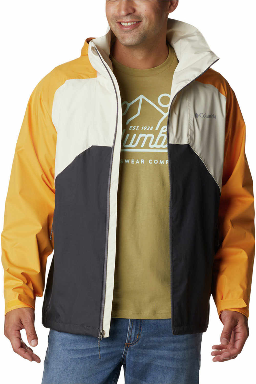 Rain scape chaqueta impermeable hombre