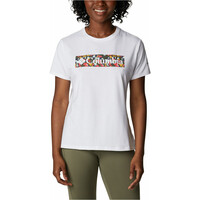 Columbia camiseta montaña manga corta mujer Sun Trek SS Graphic Tee vista frontal