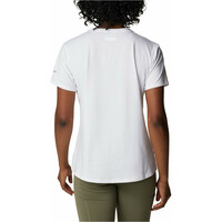 Columbia camiseta montaña manga corta mujer Sun Trek SS Graphic Tee vista trasera