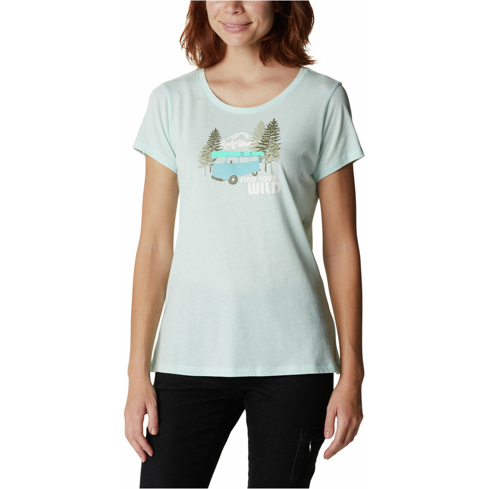 Columbia camiseta montaña manga corta mujer Daisy Days SS Graphic Tee vista frontal